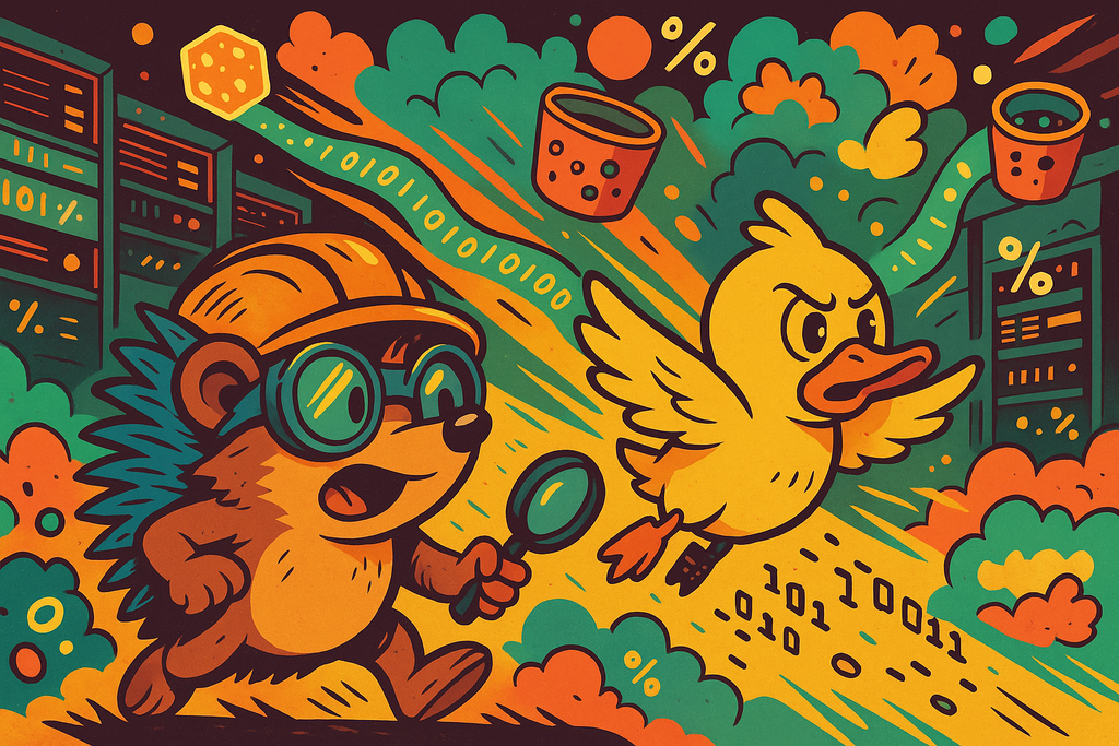 Probably Faster Than You Can Count: Scalable Log Search with Probabilistic Techniques