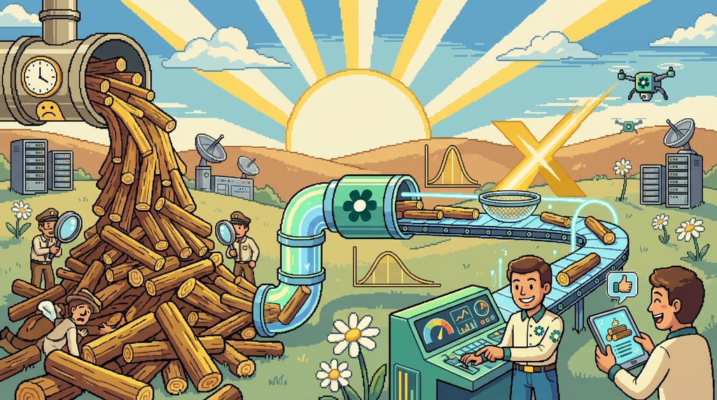 Probably Faster Than You Can Count: Scalable Log Search with Probabilistic Techniques